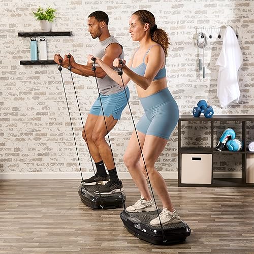 LifePro Vibration Plate Exercise Machine for Lymphatic Drainage  Whole  Body Vibration Platform with Resistance Bands for Home Workout  Low-Impact Vibrating  Plate for Body Toning in Kenya | Whizz Vibration Platform Machines