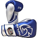 RIVAL Boxing RB100 Professional Bag Gloves, 6mm of D30 Padding, Handcrafted Microfiber, Innovative Wrist Lock 3 System