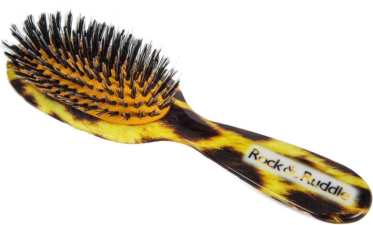 Rock & Ruddle Natural Mixed Boar Bristle Hair Brush for Women and Kids (Small/Travel Size, 17.5cm) - Image 3