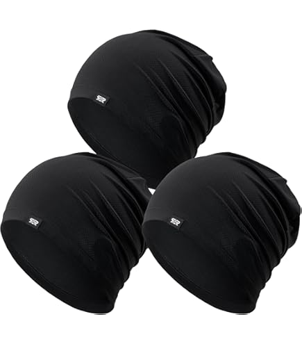 6 Pack Satin Lined Beanie Hats Winter Skull Cap for Outdoor Activities Zando Women main image 4