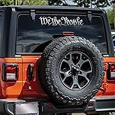 We The People Decal Vinyl Sticker Auto Car Truck Wall Laptop | Silver | 12" x 3"
