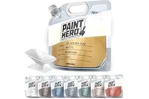 GOSPORTS OUTDOORS Paint Hero 8 Pack Paint Storage Bags - Airtight Refillable 1 Gallon Pouches with Funnel