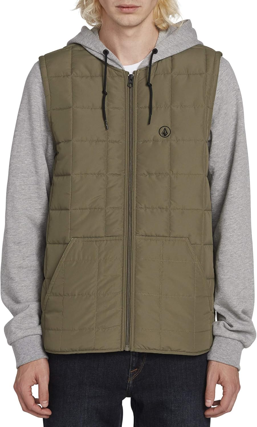 Volcom mens Volcom Men's September Puff Body Hooded Jacket: Clothing