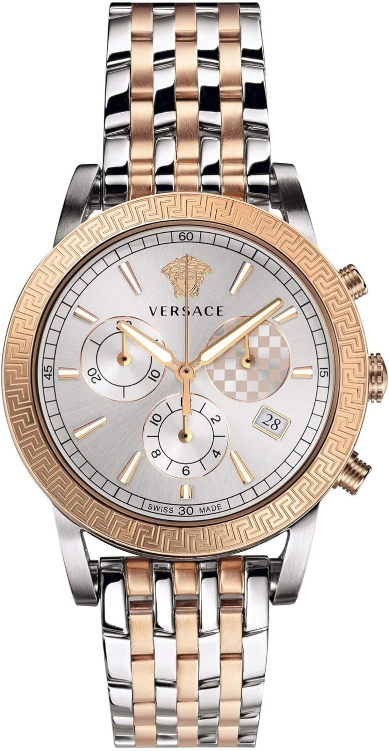 versace silver sport tech watch