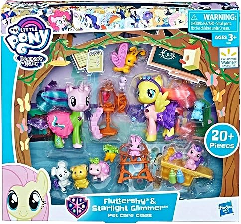 Amazon Co Jp Hasbro マイリトルポニー フラッターシャイ スターライト グリマー ペットケア クラス 個以上 セット Toys