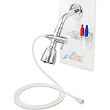 Oral Breeze ShowerBreeze Water Jet Dental Irrigator, Easy Shower Installation, Treats Gum Disease Naturally, Use 15 Seconds Daily