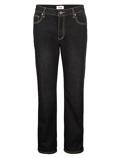 John F. Gee Herren 5-Pocket Jeans Denim mit Stretch