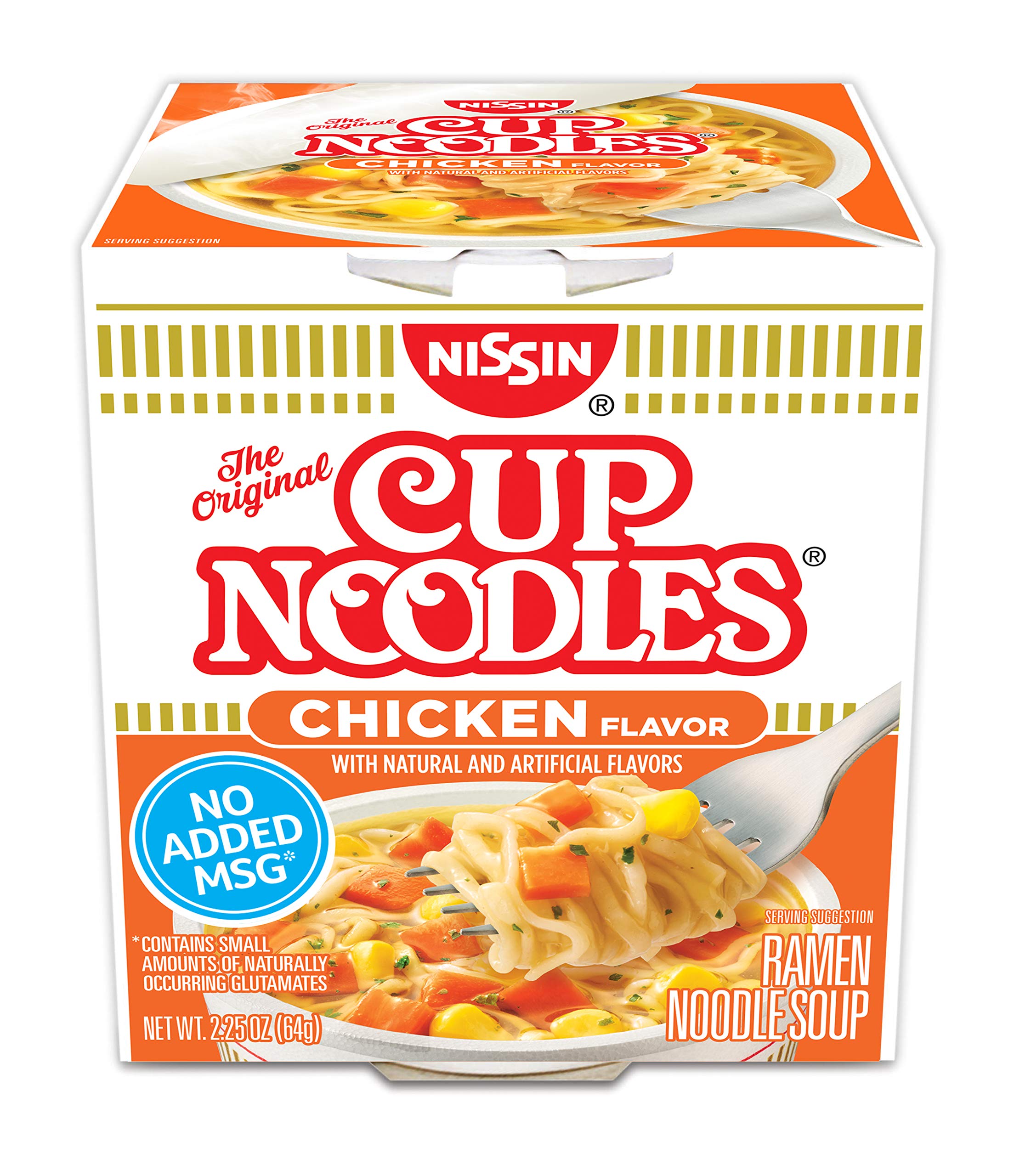 Nissin Cup O Noodles Ramen Noodle Soup Chicken Flavor 2 25 Ounce Pack Of 12 Buy Online In Saint Vincent And The Grenadines At Saintvincent Desertcart Com Productid 4595408
