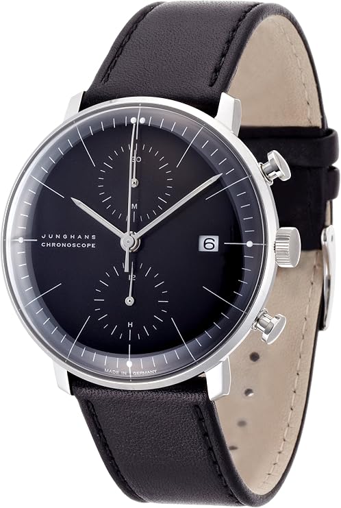 Amazon | [ユンハンス] 腕時計 027 4601 00 メンズ 正規輸入品 ブラック | メンズ腕時計 | 腕時計 通販