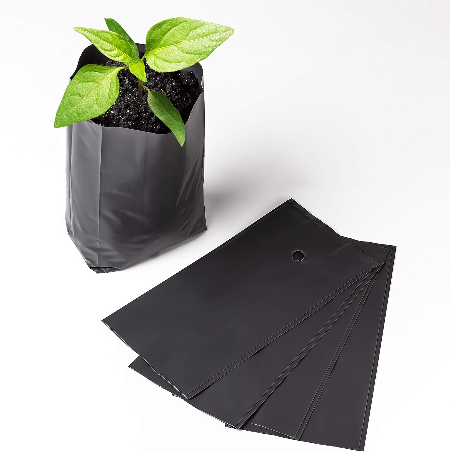 Nursery Pots Plant Grow Bags 25 pcs Seedling Planter 12/25?m (4.7