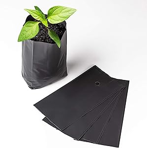 Nursery Pots Plant Grow Bags 25 pcs Seedling Planter 12/25?m (4.7