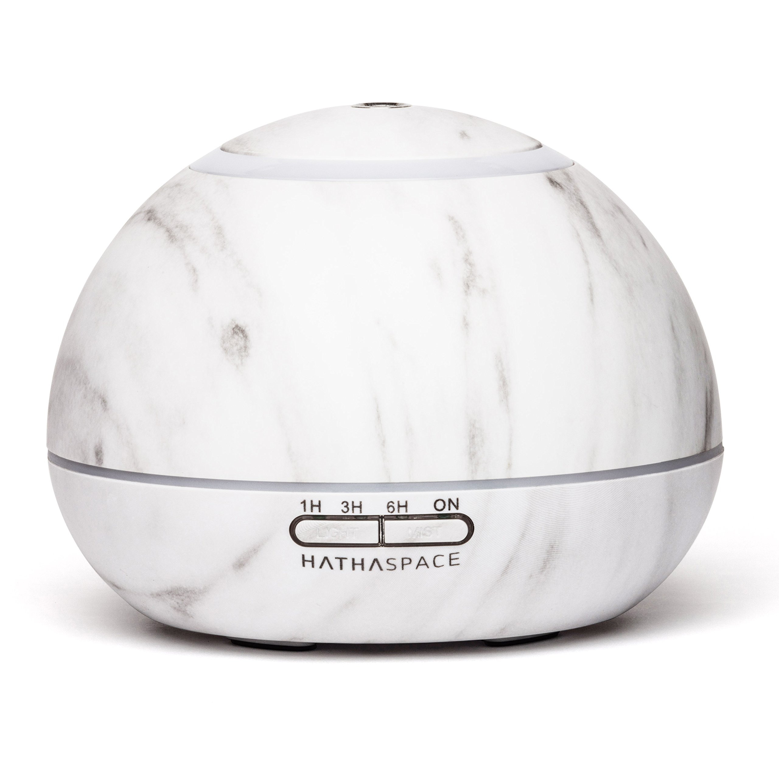 Hathaspace Marble Essential Oil Aroma Diffuser, 350ml Aromatherapy