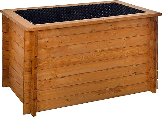 GASPO Cama elevada de Plantas para balcón y jardín | Huerto Urbano de Madera Maciza |