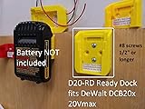 D20 Ready Dock, Cover, Mount, Store Dewalt