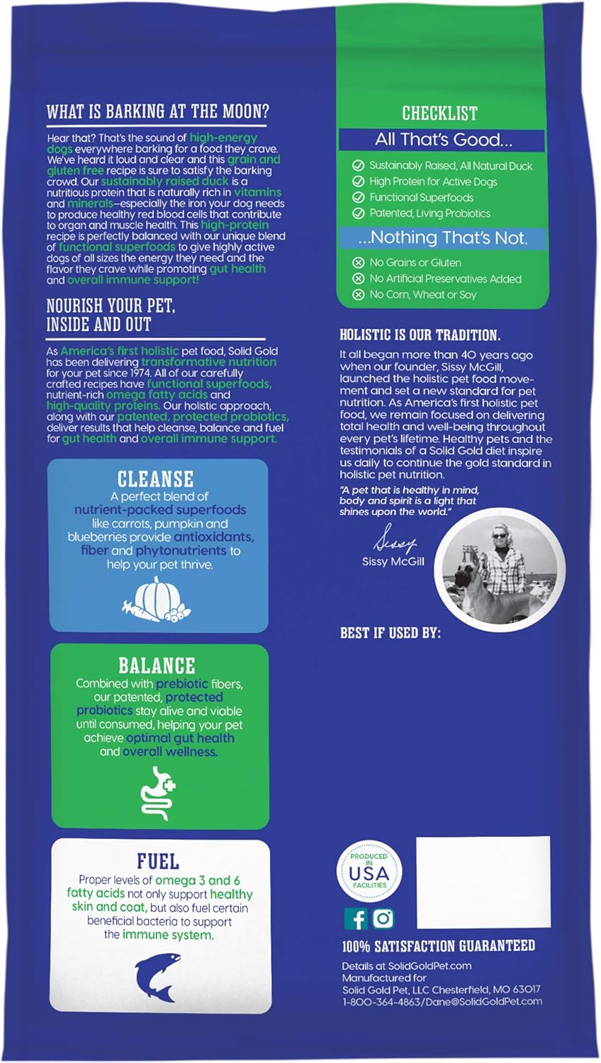 solid gold barking at the moon