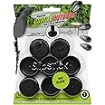 Slipstick Gorilla Outdoor 1-1/2 Inch Patio Chair Leg Caps for Wrought Iron Furniture (8 Pack) Floor Protecting Replacement Feet Glides for Metal Tables and Chairs, Nylon Sliders