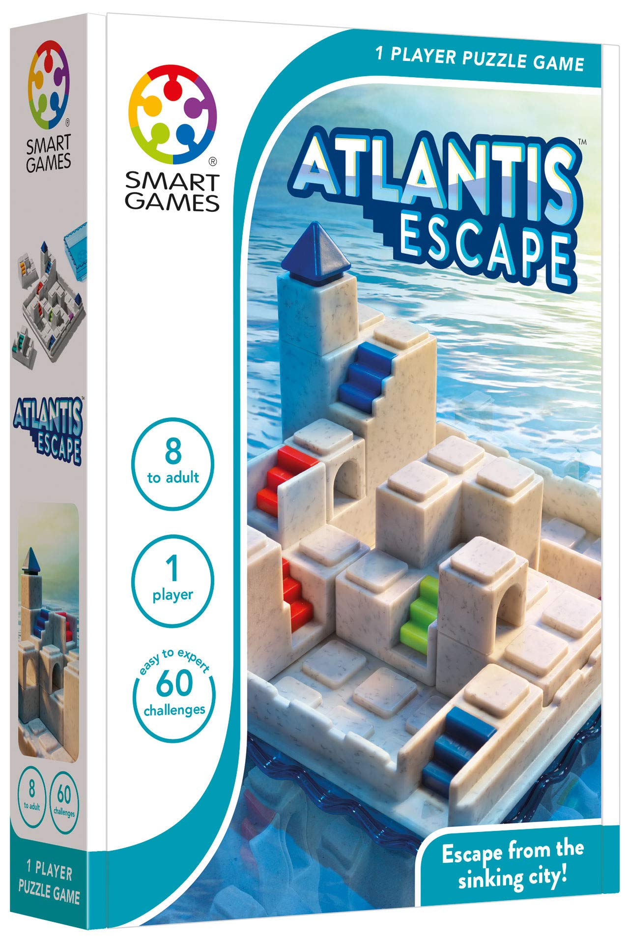 SmartGames - Atlantis Escape 1 Player Puzzle Game