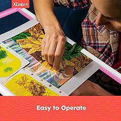 XEmbro Large Embroidery Scroll Frame, Adjustable