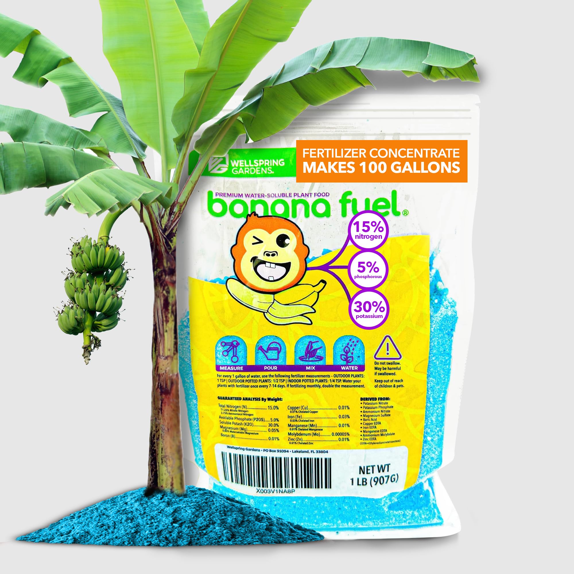 Mua Banana Fuel Fertilizer WaterSoluble 15530 Blend Banana Plant