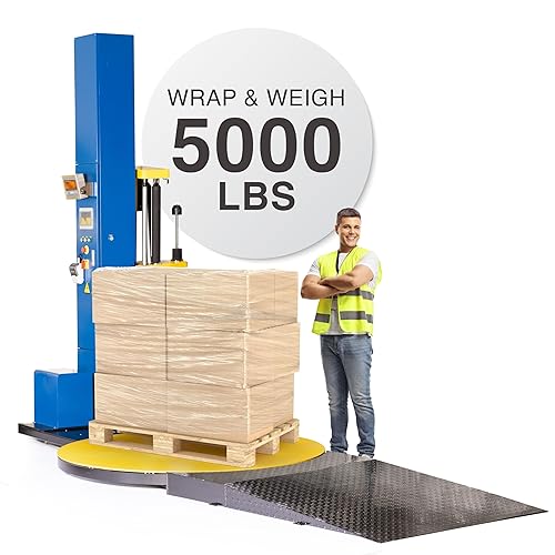 PEC Pallet Wrapping Machine Industrial Shrink Wrap Machines with Built ...