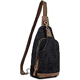 Glacier Canvas Concealed Carry Sling Bag Crossbody Backpack Purse for Men Women | Concealed Carry
