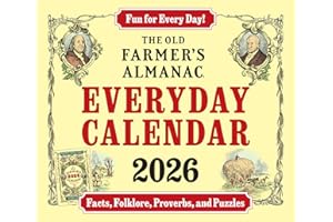 The Old Farmer's Almanac 2026 Everyday Calendar