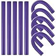 Amazon.com : Heatless Hair Curlers Jumbo Flexible Curling Rods Bendable ...