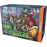 Magic: The Gathering | Teenage Mutant Ninja Turtles - Bundle | 9 Play Boosters, 30 Lands, Foil Alt-Art Promo Card + Exclusive Accessories | Collectible Trading Card Game