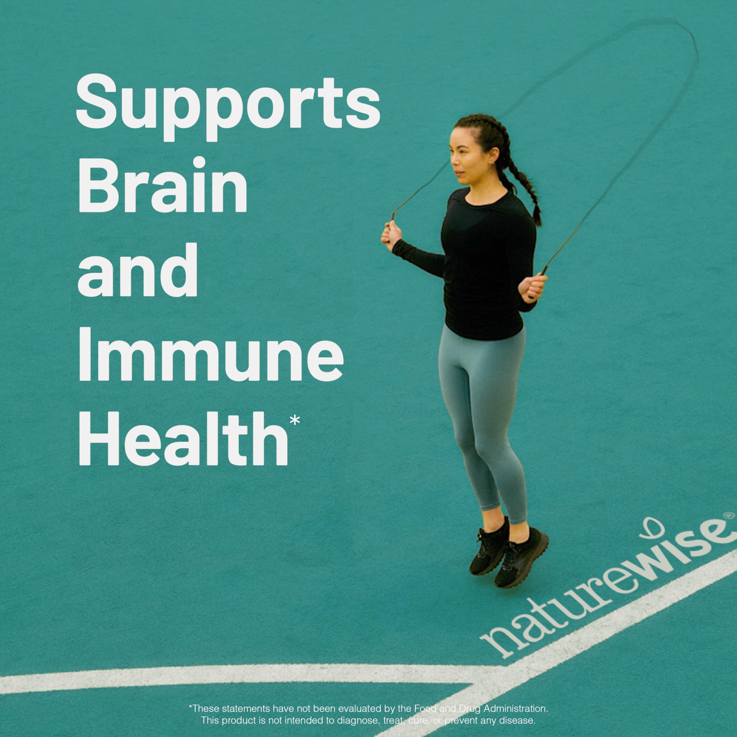 NatureWise Omega 3 Fish Oil - 500 mg per Pill - EPA & DHA - Immune Support, Brain & Optimal Wellness - Gluten and Soy Free, Non-GMO - 60 Softgels[2-Month Supply]