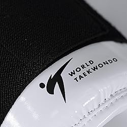 adidas WTF Taekwondo Forearm Protector - XLarge White