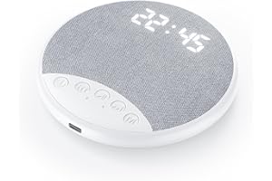 Epfweits Pillow Speaker for Sleeping, Mini Bluetooth Speaker Under Pillow with Built-in White Noise Sound Machine for Sleepin