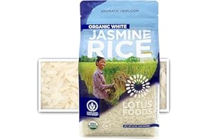LOTUS FOODS Organic White Jasmine Rice, 30 OZ