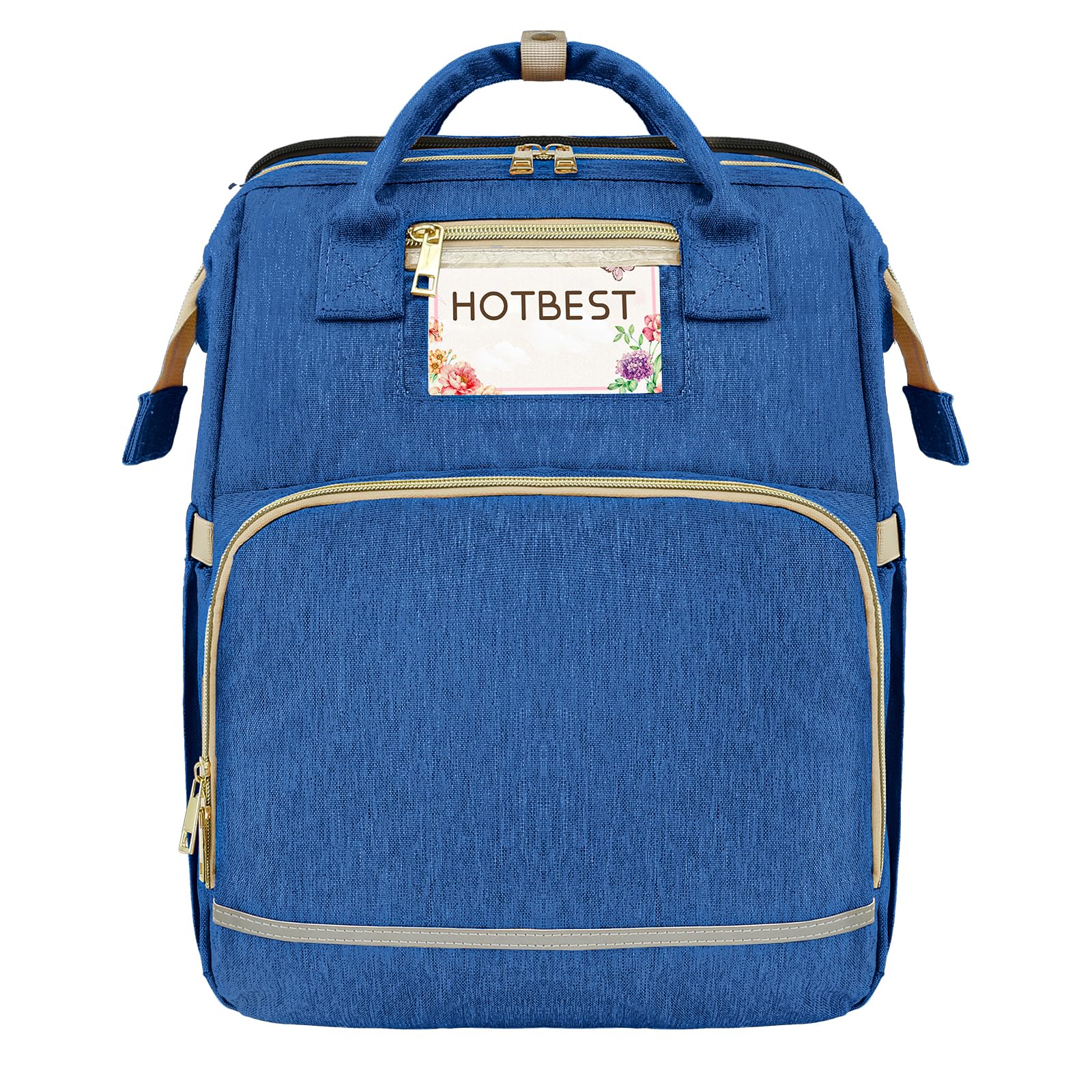 HOTBEST Diaper Bag Backpack, Haze Blue, Large