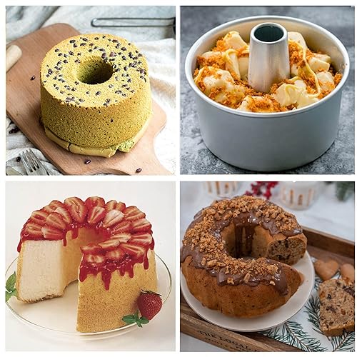 Cake Decorating Inch Removable Cake Pan Bezall Inch Angel Food