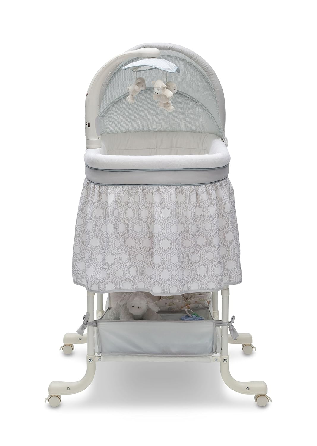 simmons kids deluxe gliding bassinet