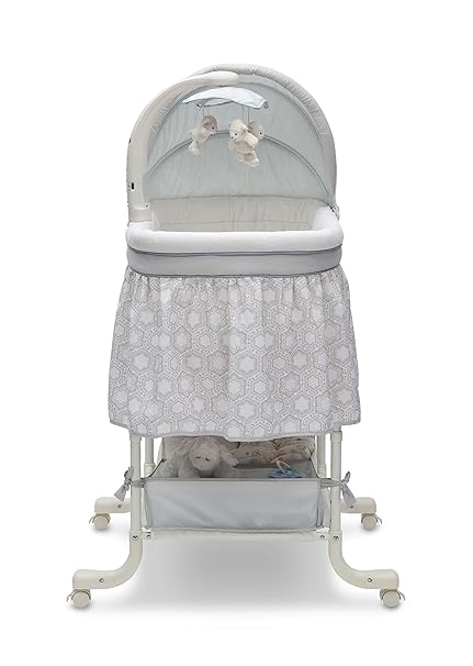 simmons nursery rhyme gliding bassinet