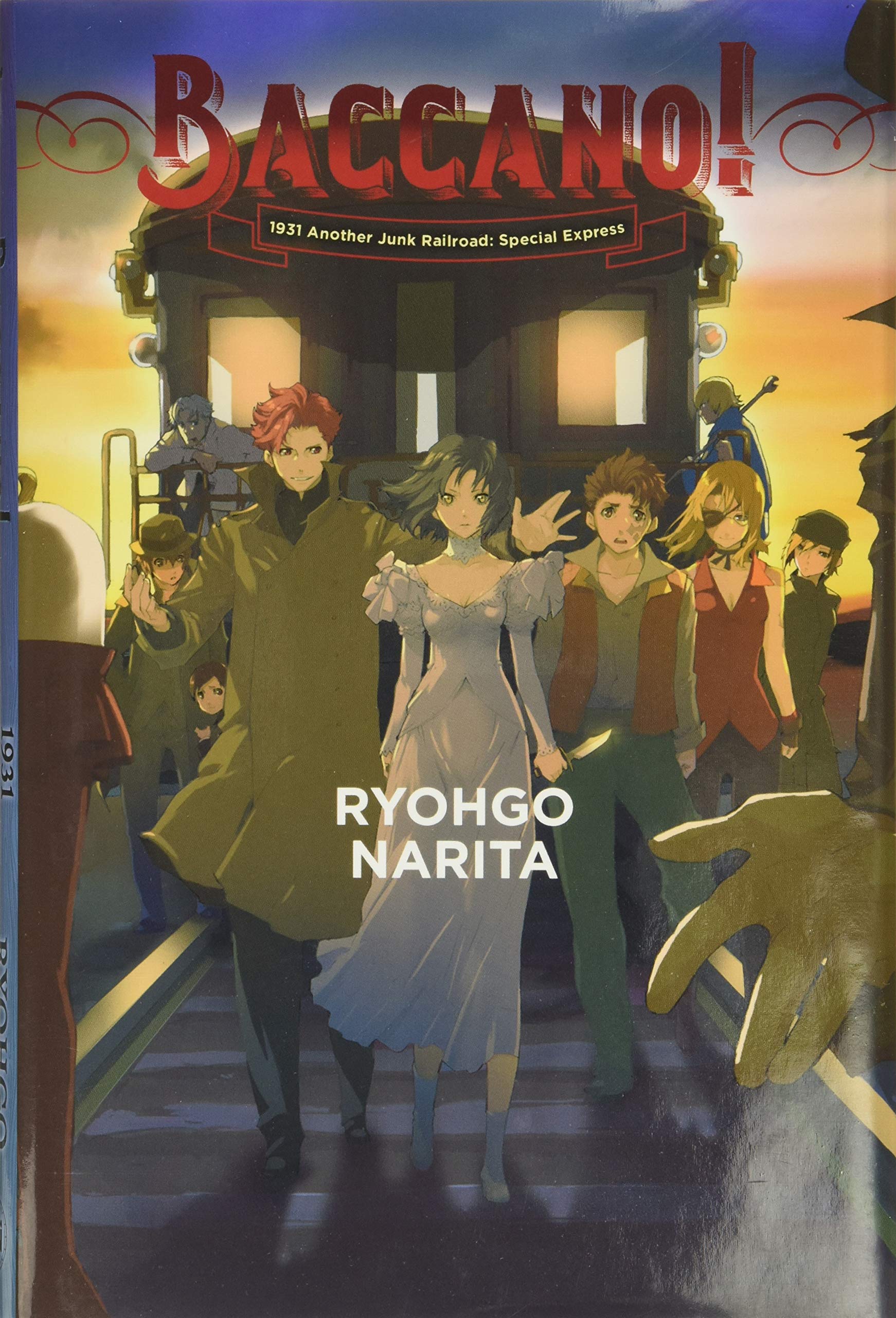 Baccano Vol 14 Light Novel 1931 Another Junk Railroad Special Express Baccano 14 Narita Ryohgo Enami Katsumi Amazon Com Books