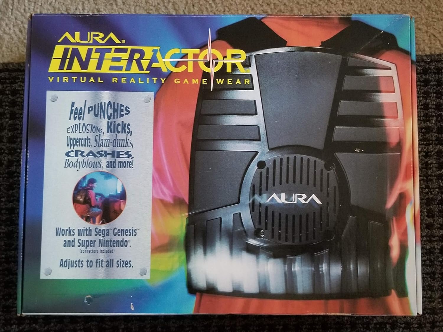 Aura Interactor Virtual Reality Game Wear by Aura Systems, Inc. Aura Amazon.es Juguetes y juegos