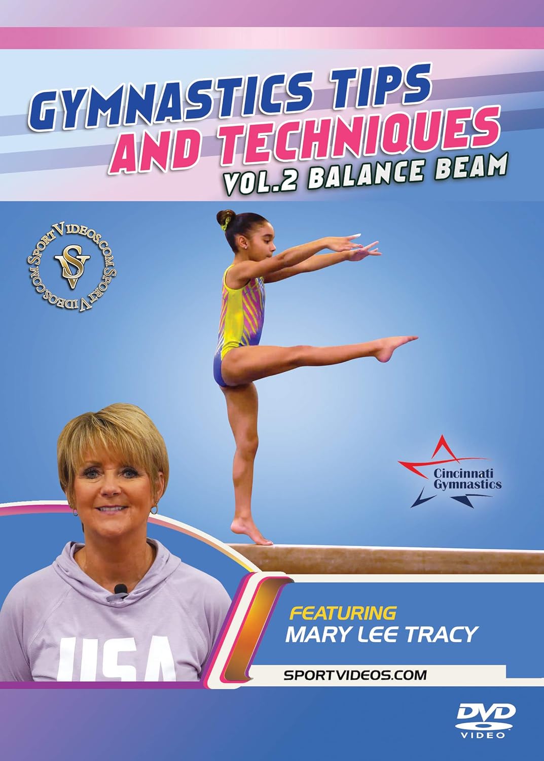 Amazon Com Gymnastics Tips And Techniques Vol 2 Beam Dvd Featuring Coach Mary Lee Tracy Mary Lee Tracy Bill Richardson Movies Tv