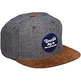 Brixton Mens Wheeler Medium Profile Adjustable Snapback Hat