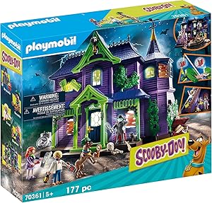 Playmobil Scooby-DOO! Adventure in The Mystery Mansion Playset