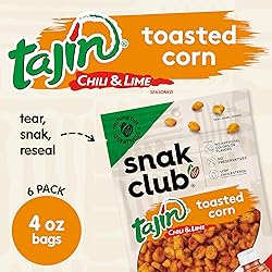 Snak Club Tajin Toasted Corn, Roasted Corn Nuggets