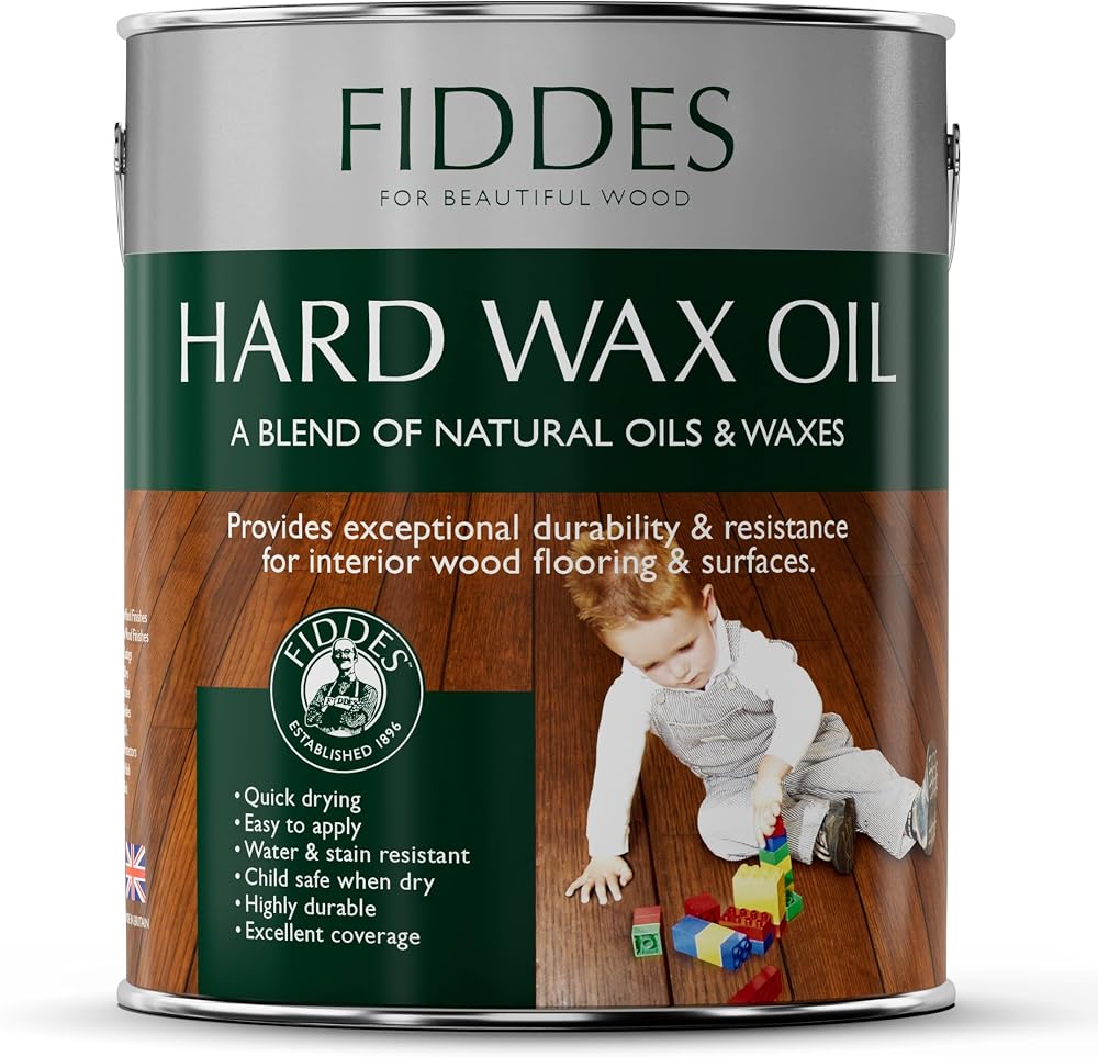 Fiddes Dead Matt Finish Hard Wax Oil 2.5 Litre Clear