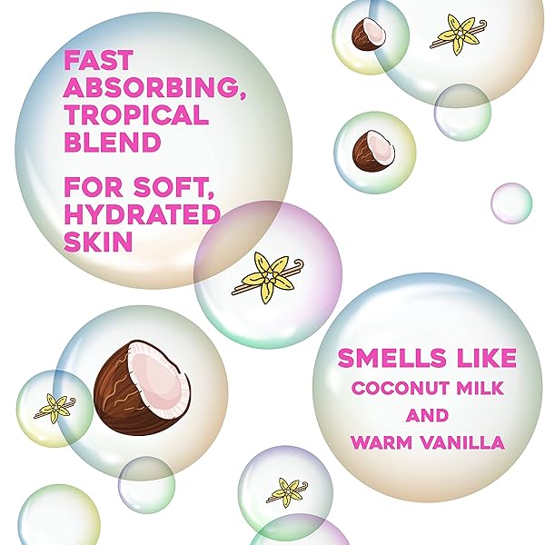 OGX EXTRA CREAMY + COCONUT MIRACLE OIL ULTRA MOISTURE LOTION, 19.5 OUNCE (PACK OF 3)