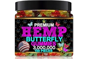 HEALTHERGIZE Hemp Gummies For Relaxation-Vibrant Gummy For Night Support-High Potency