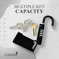 Kingsley Guard-a-Key Black Realtor's Lockbox