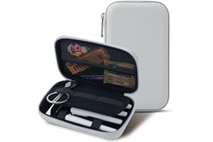 Marvero Smell Proof Bag, Smell Proof Stash Bag with 4 KS Tubes Odor Proof Bag, Smell Proof Bags For Travel, Smell Proof Bag Fit in Pocket and Gift for Men/Women (Grey)