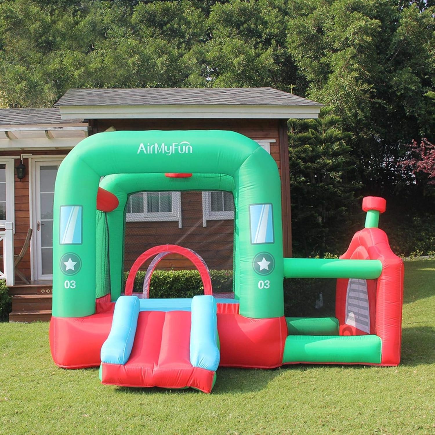 US Stock Bounce House, Inflatable Bouncer House Castle with
