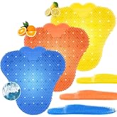 CHONOVO Urinal Screen Deodorizer, 7.2&rdquo; Urinal Cake 12 Pack with 3 Scent | 7.2" Larger Size with Long-Lasting Ocean, Lemon &amp; Orange Fragrance, Splash Guard Design for Hotel, Office, School &amp; Restroom