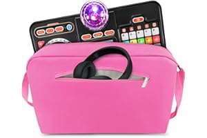 Annmore Bag compatible with VTech Kidi Star DJ Mixer, Pink